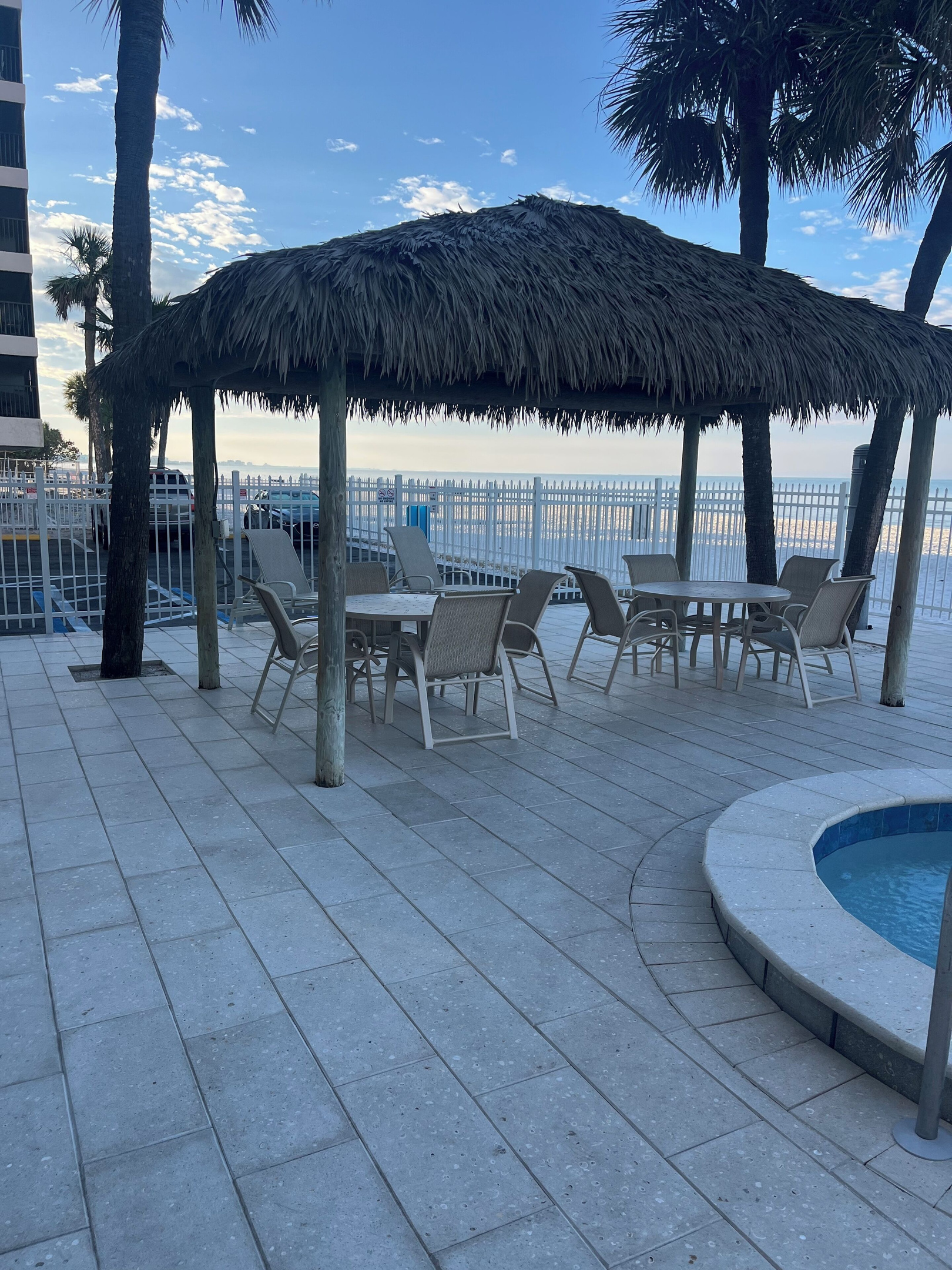 Pool area
