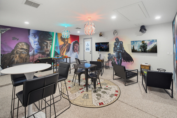 Star Wars Themed Game Room