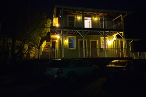 Building at night