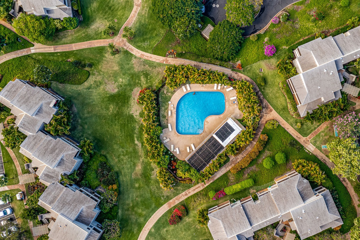 Wailea Ekolu Heated pool