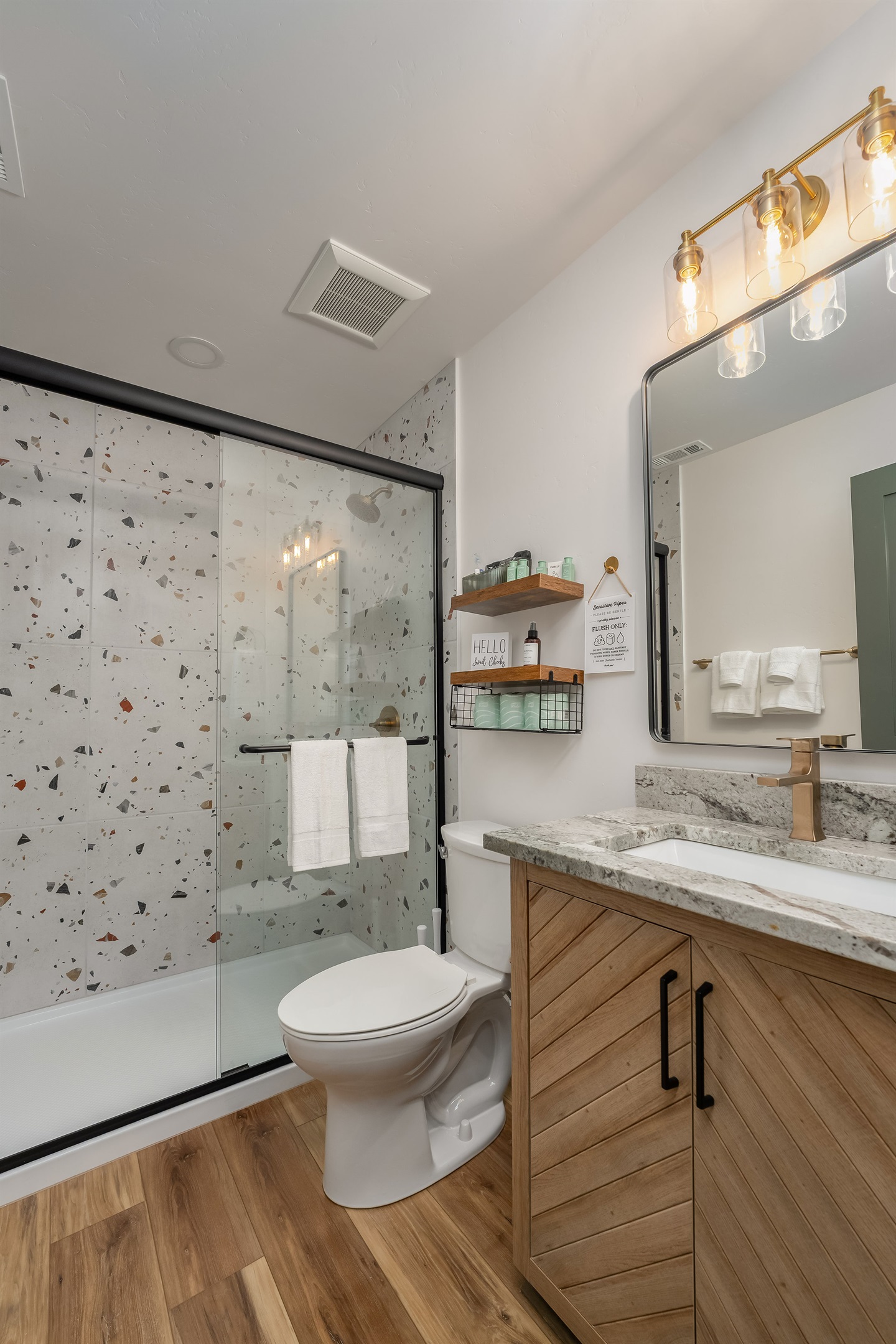 Walk In Shower In Basement