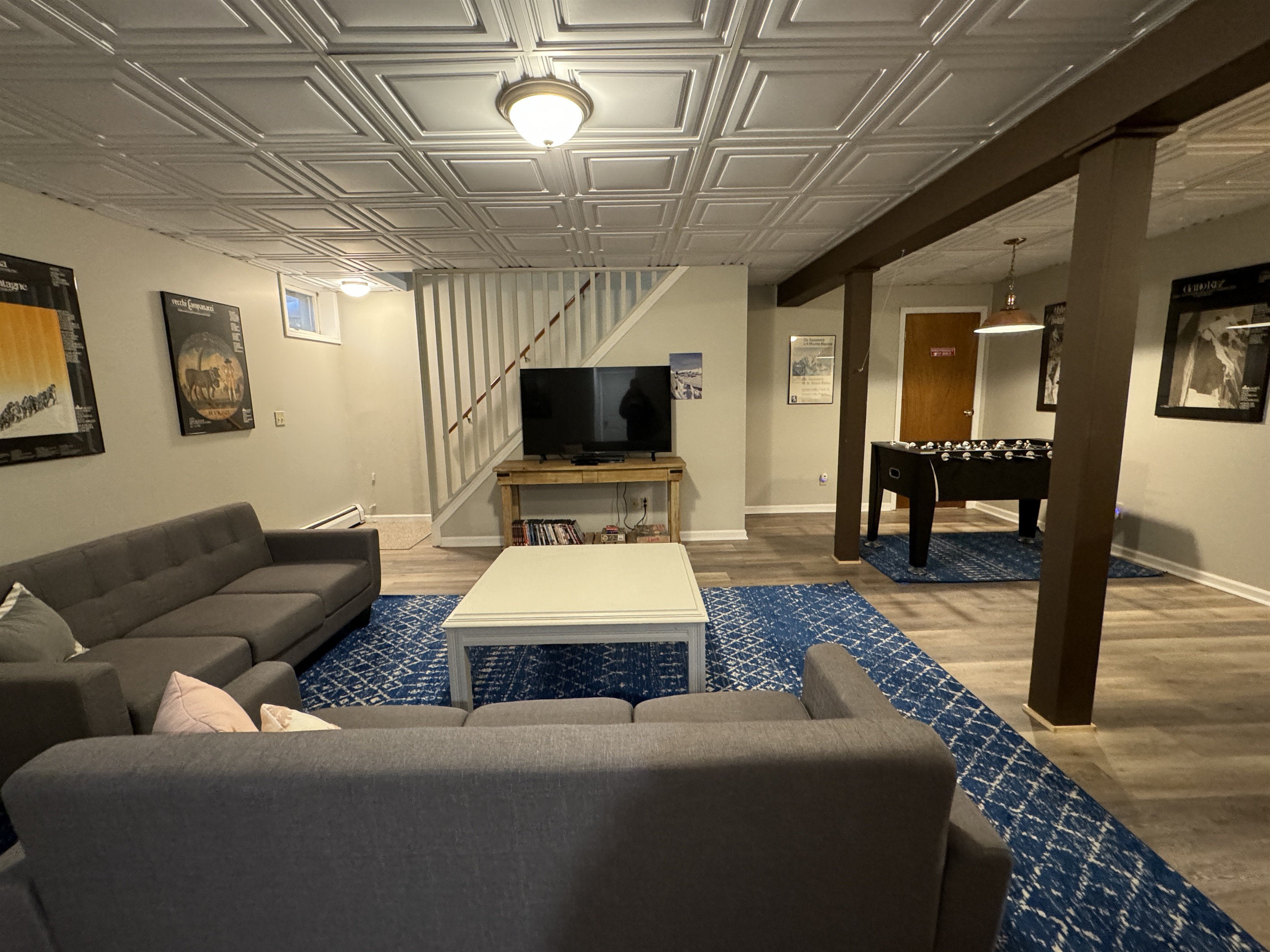 Lower level gamroom/bar