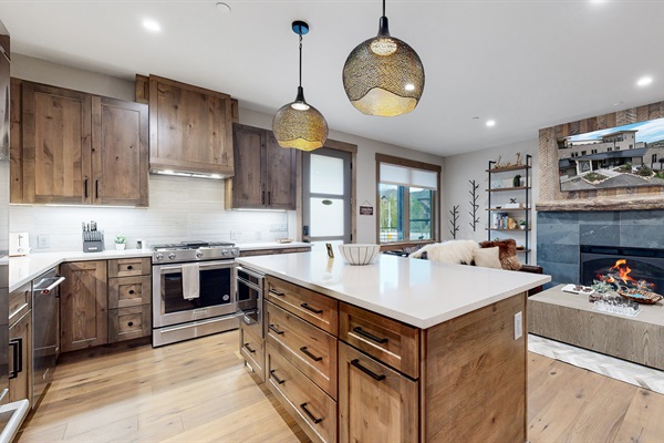 Kitchen into front entrance