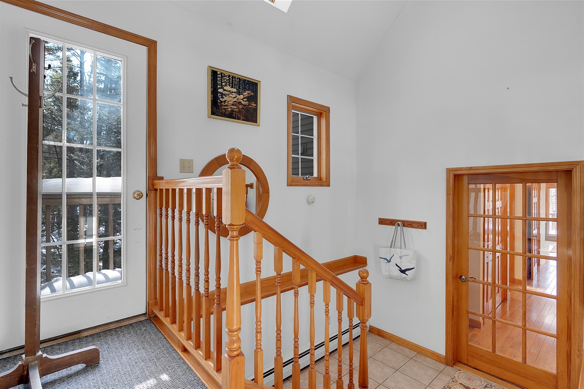 Entrance hall - large area for shoes, coats and gear! 