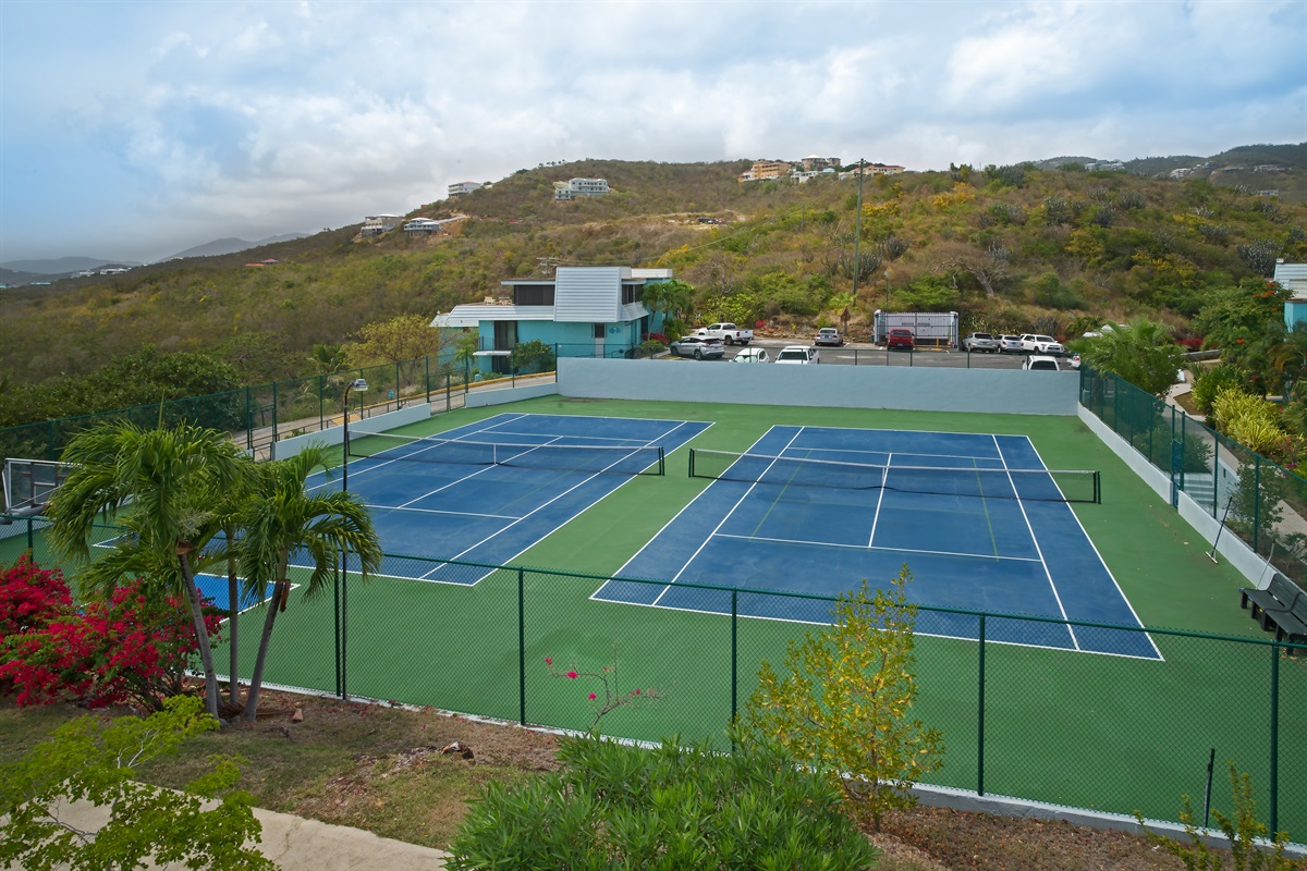 Tennis Courts for guest use - rackets and balls are not supplied