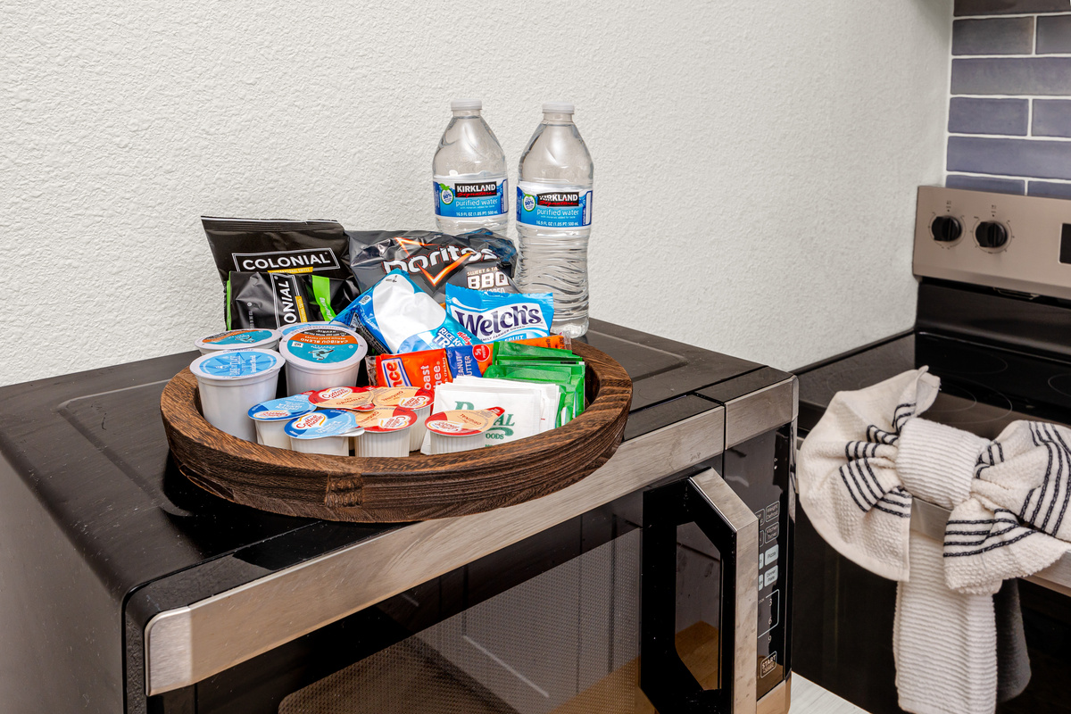 Complimentary snacks!
