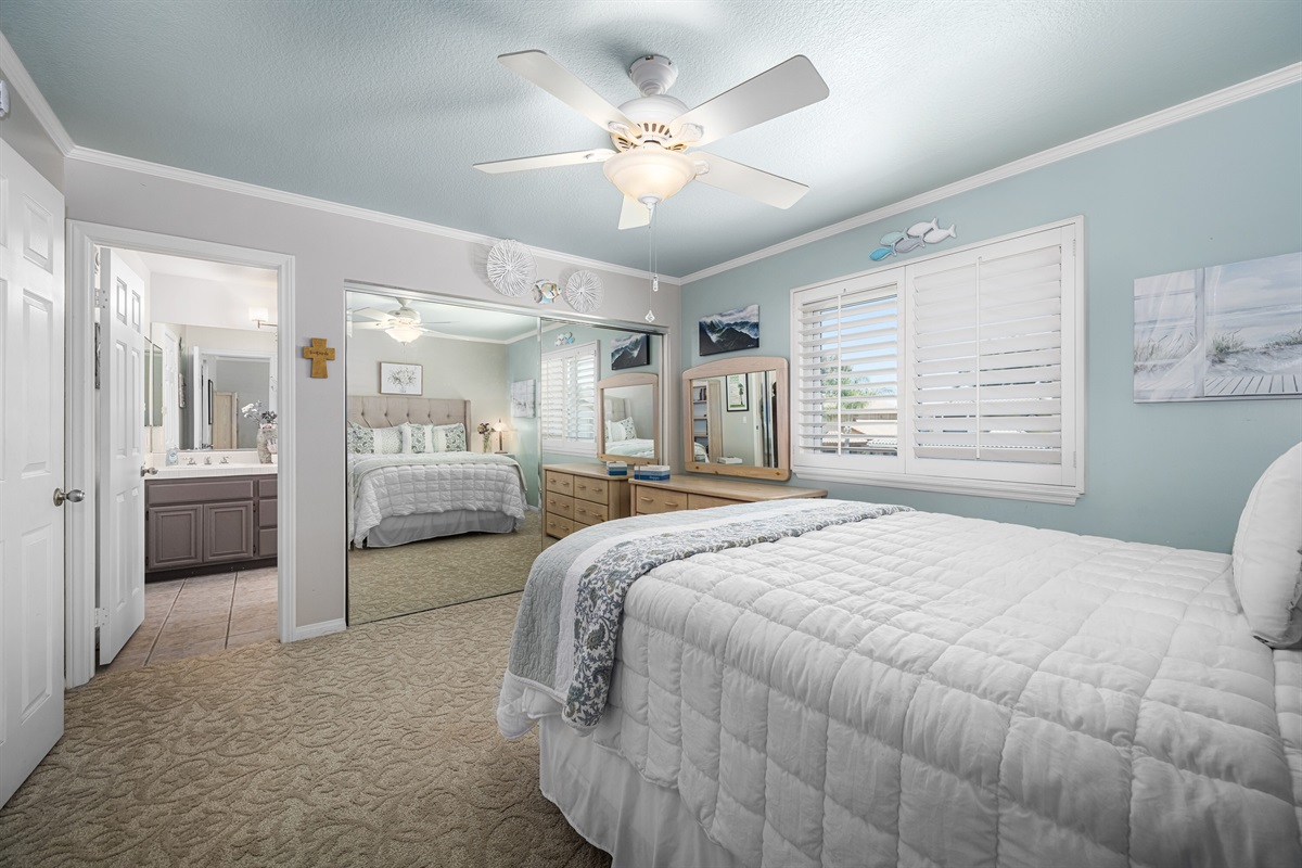 Front/Primary Bedroom and Ensuite