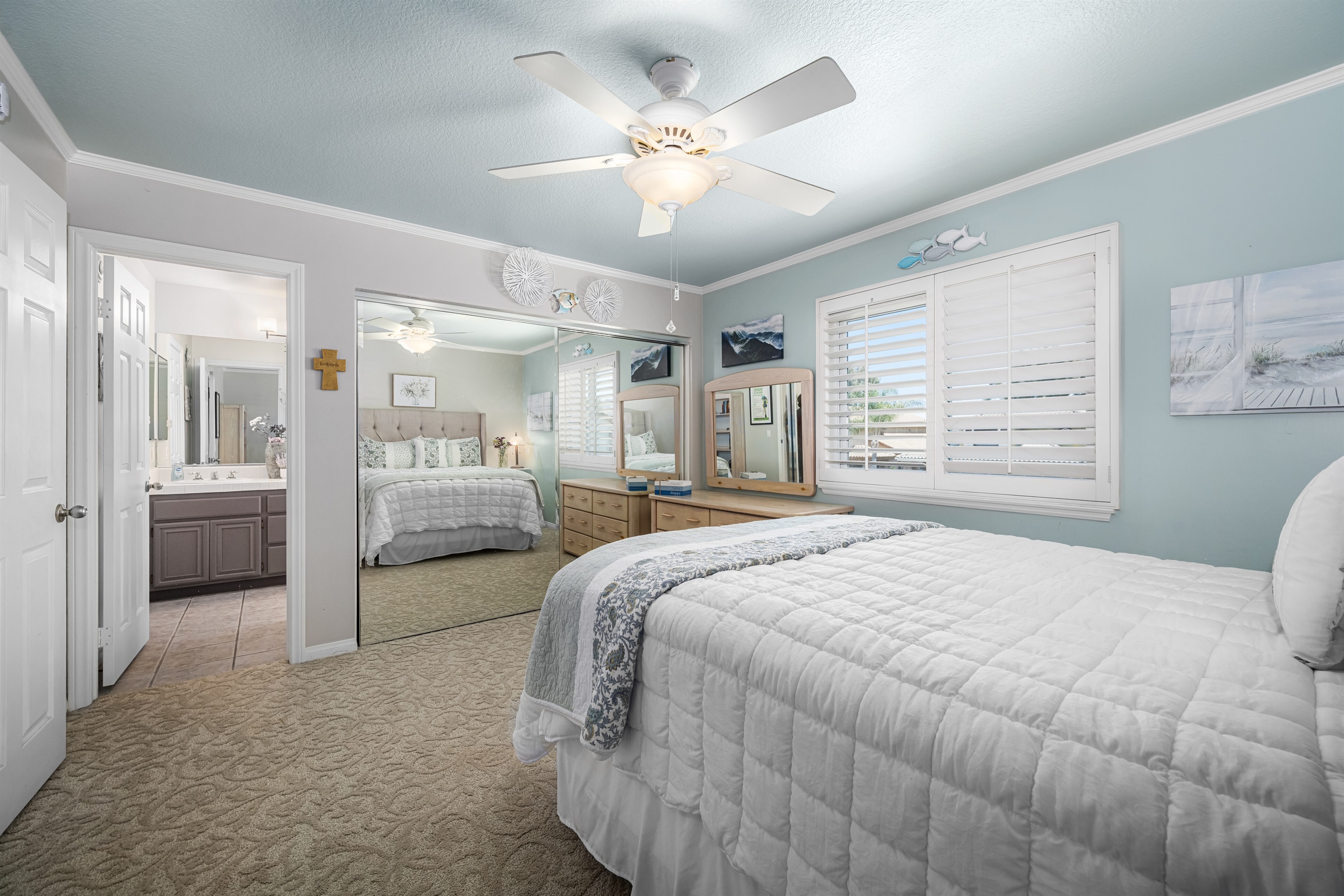Front/Primary Bedroom and Ensuite