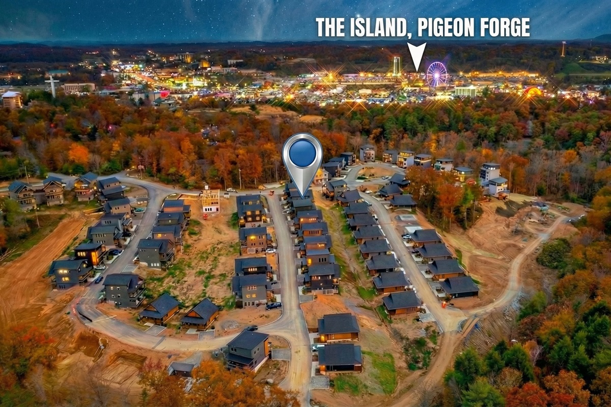 Just 2 miles from the Island