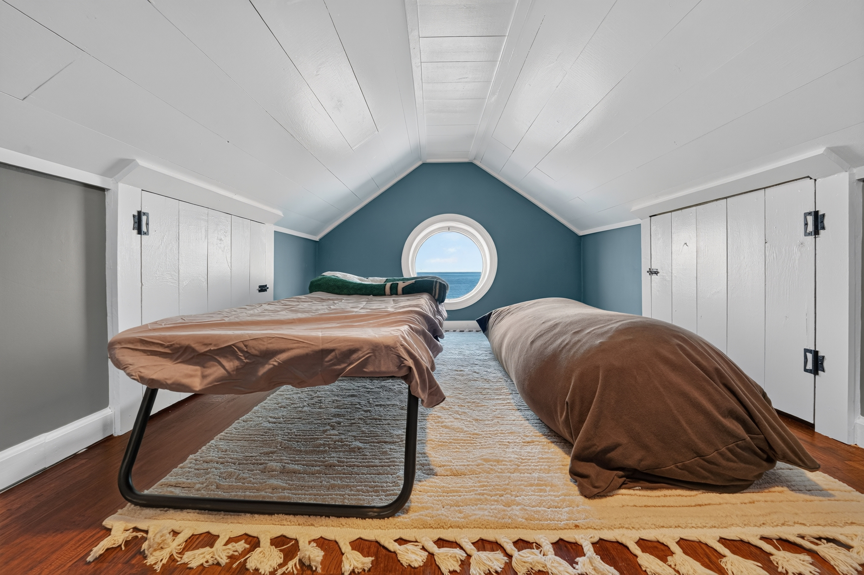 A cozy and inviting space designed for comfort after a day of exploring.