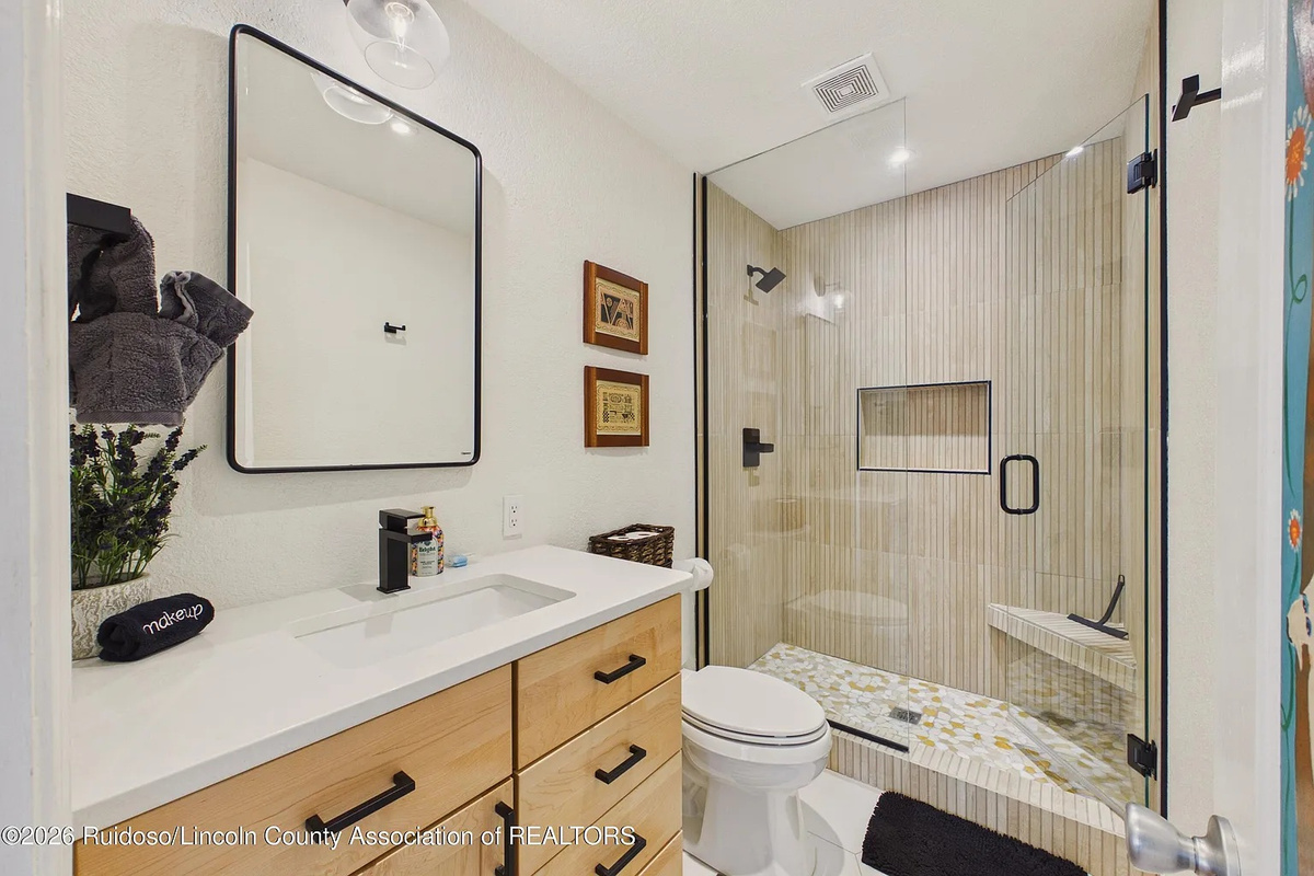 Downstair Bath with oversized shower