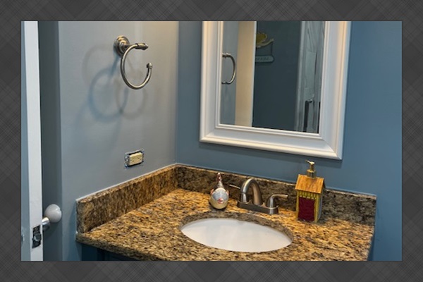 Remodeled Batch with new painted cabinets