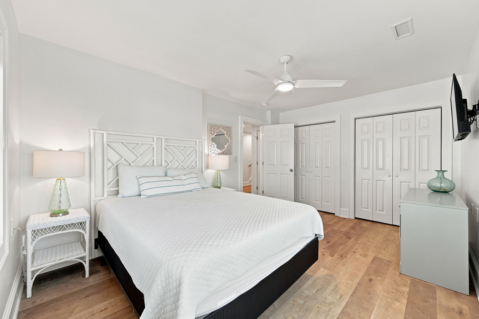 A peaceful first-floor retreat designed for restful nights.