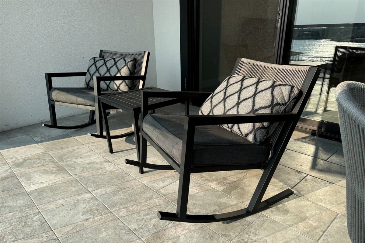 Two rocking chairs