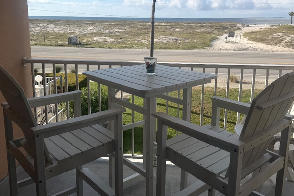 View from the patio