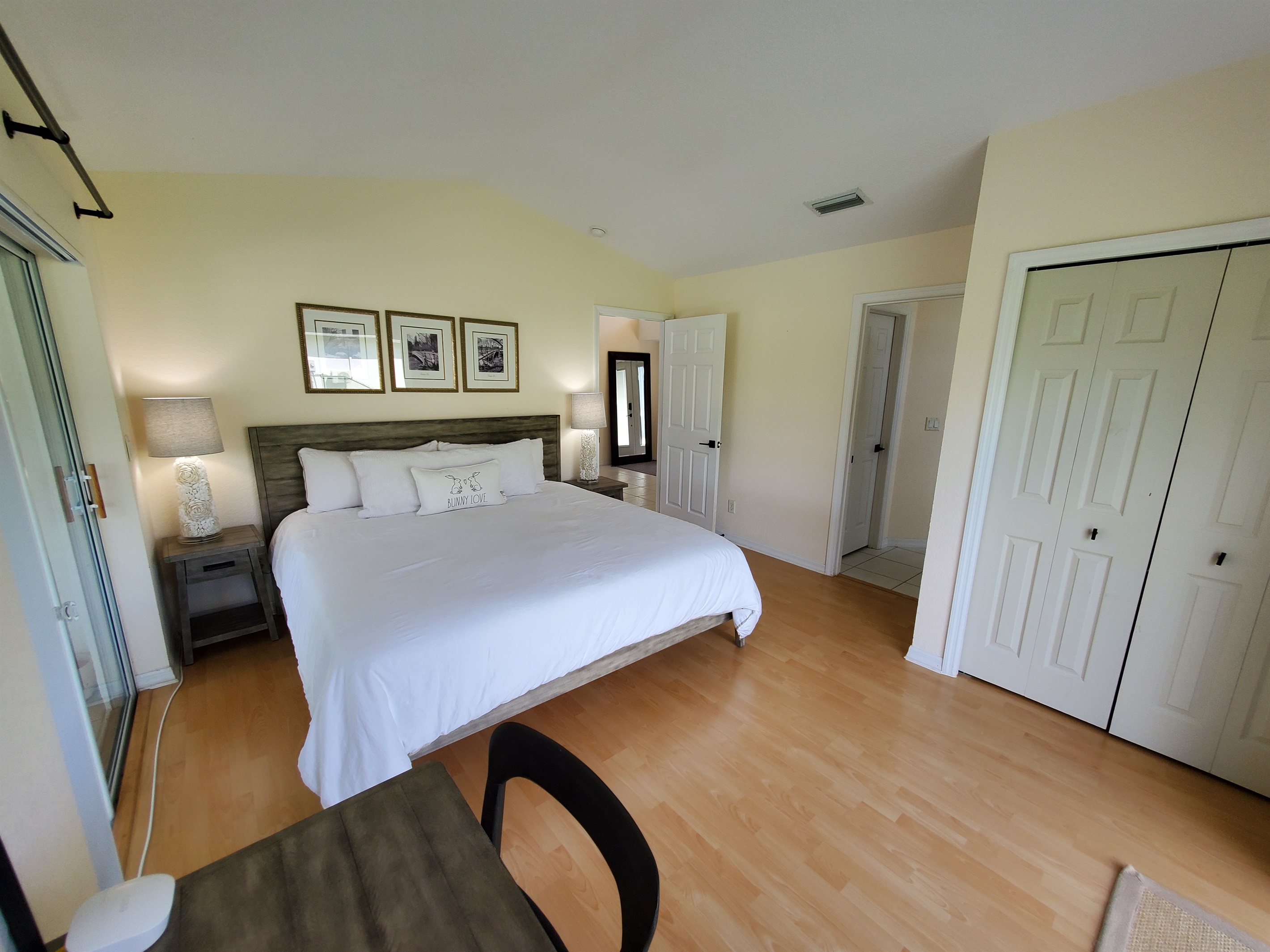 2nd King bedroom with desk and chair