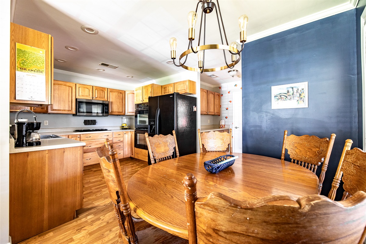 Dining Area and Kitchen