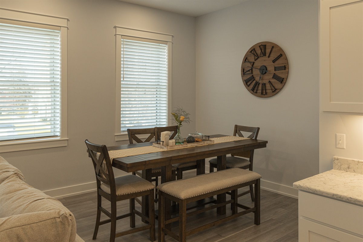 Fully dining space