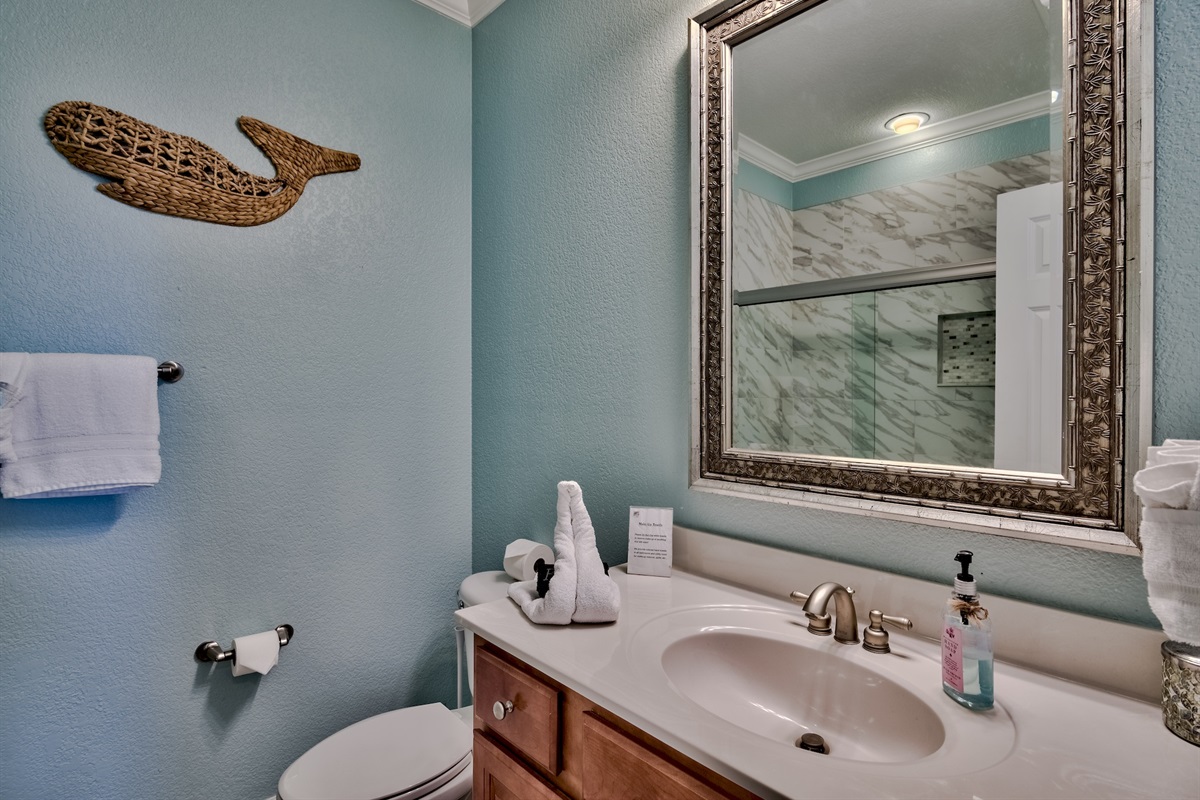 Bathroom #4 - Shower with Vanity mirror