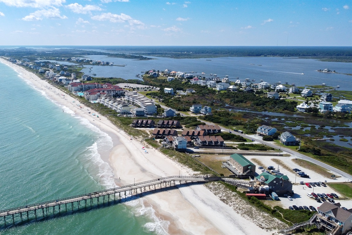 North Topsail Beach and the sound!