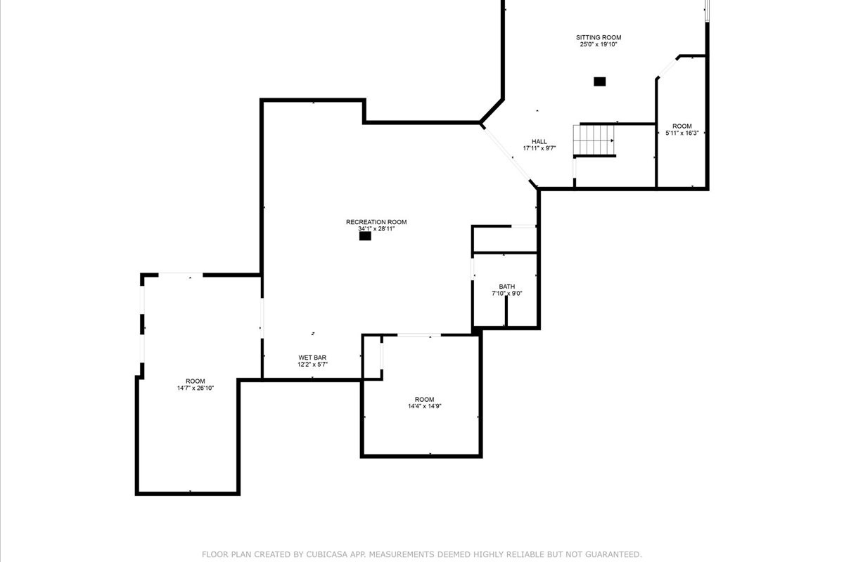 Basement Level Floorplan