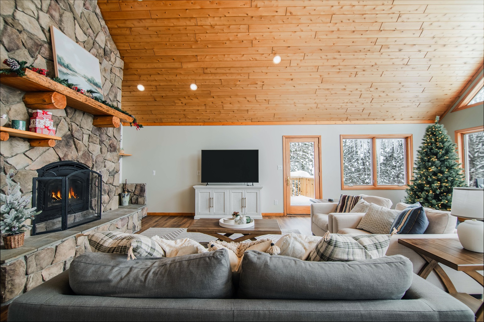 Decorated for Christmas!