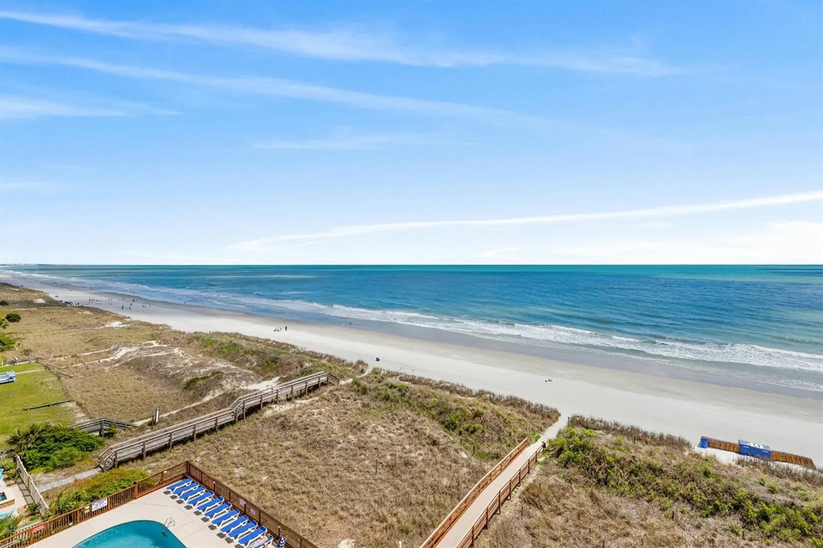 S.C. beautiful white sandy beach