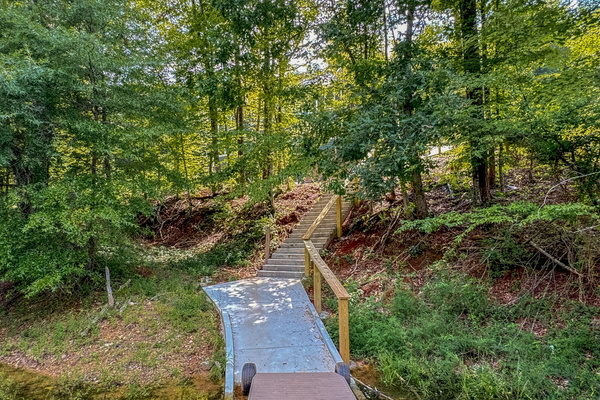 Dock access ramp/stairs