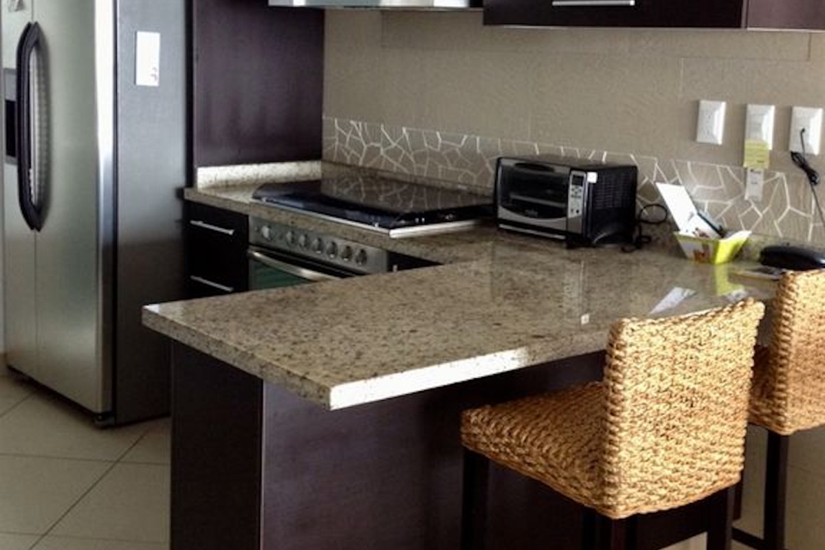 Fully equipped modern kitchen