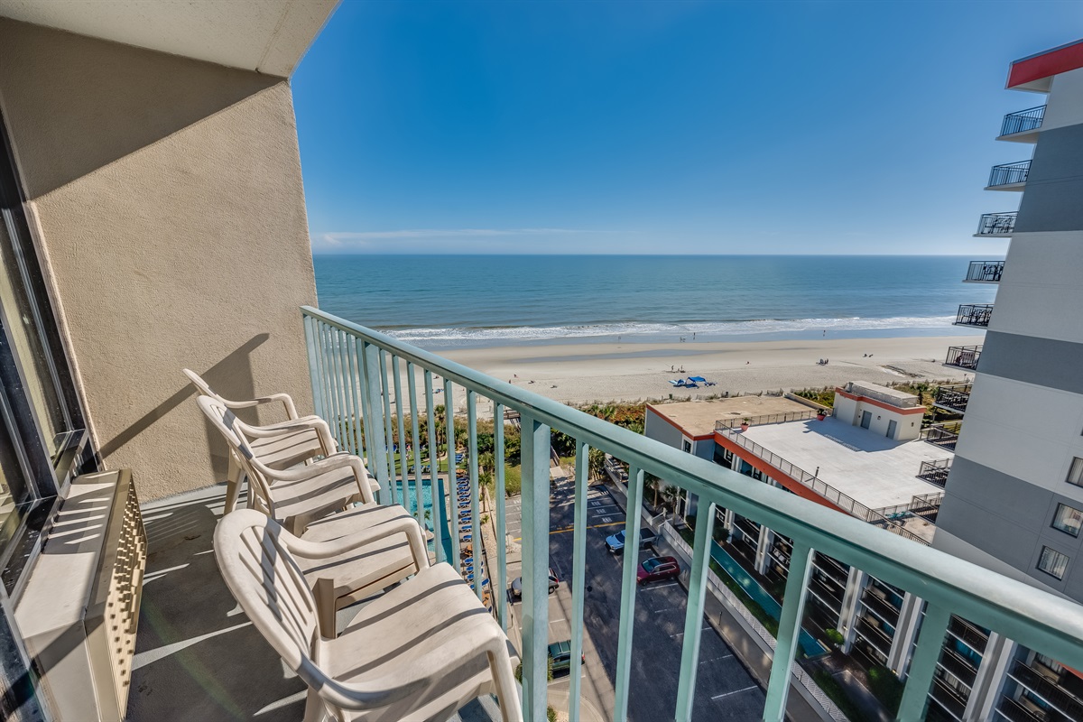 Amazing View from the Balcony!