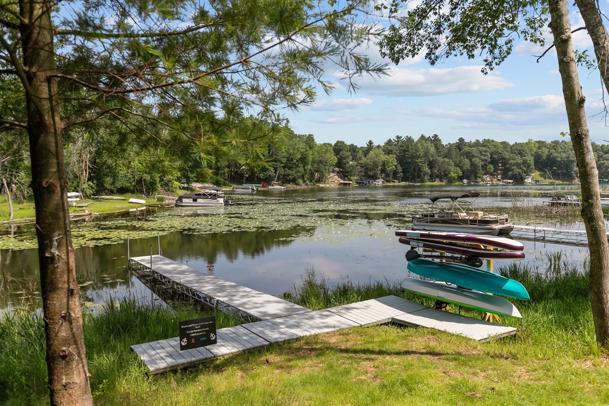 Whether you’re soaking up the sun or stargazing at night, the pier is the perfect spot to enjoy lake life at its best.