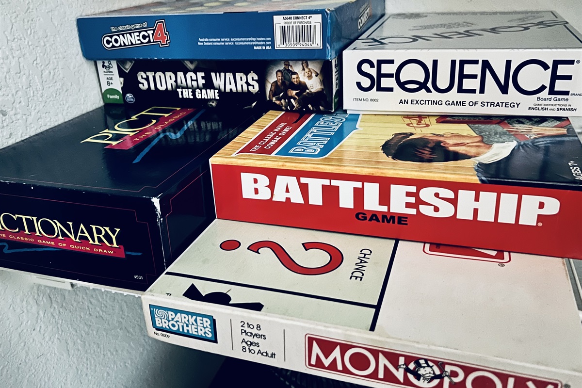 Couple of board games for those rainy days!