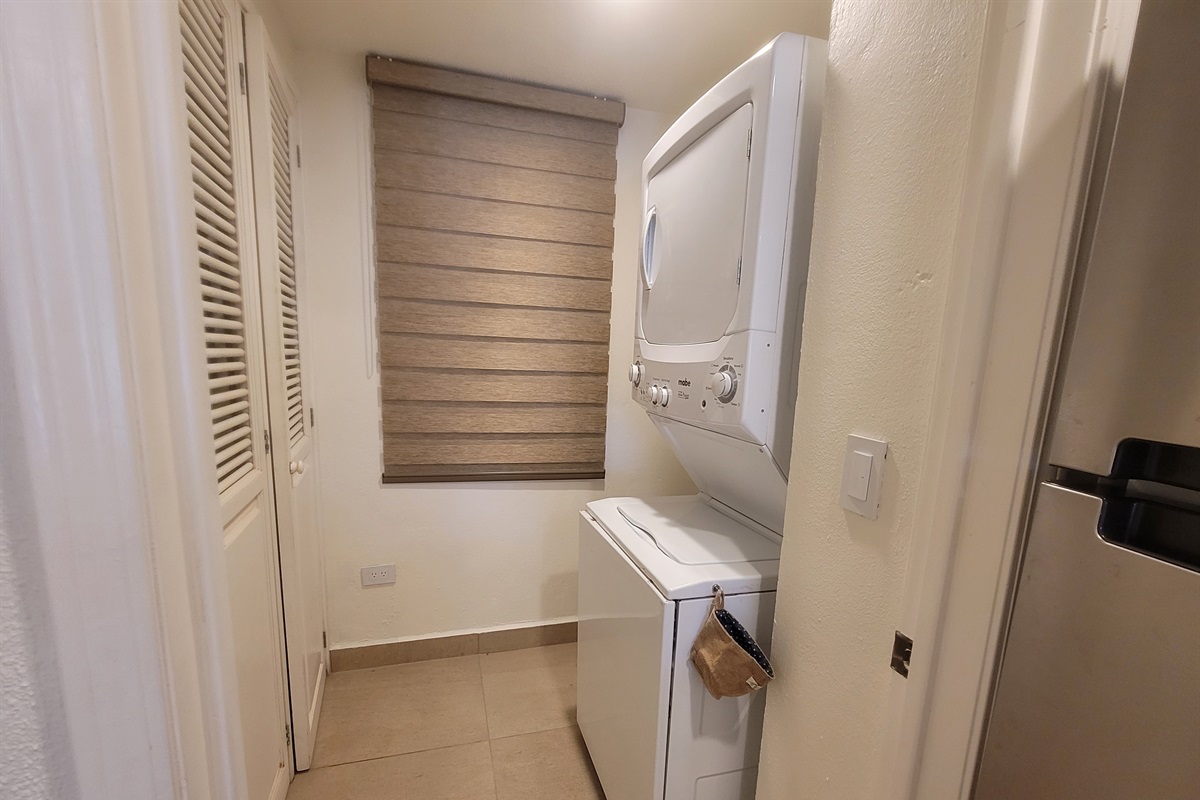 Laundry room wish washer and dryer