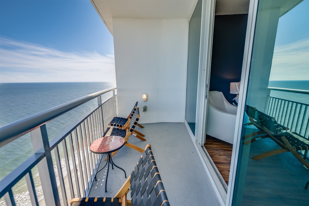 Breathtaking Views from Balcony!