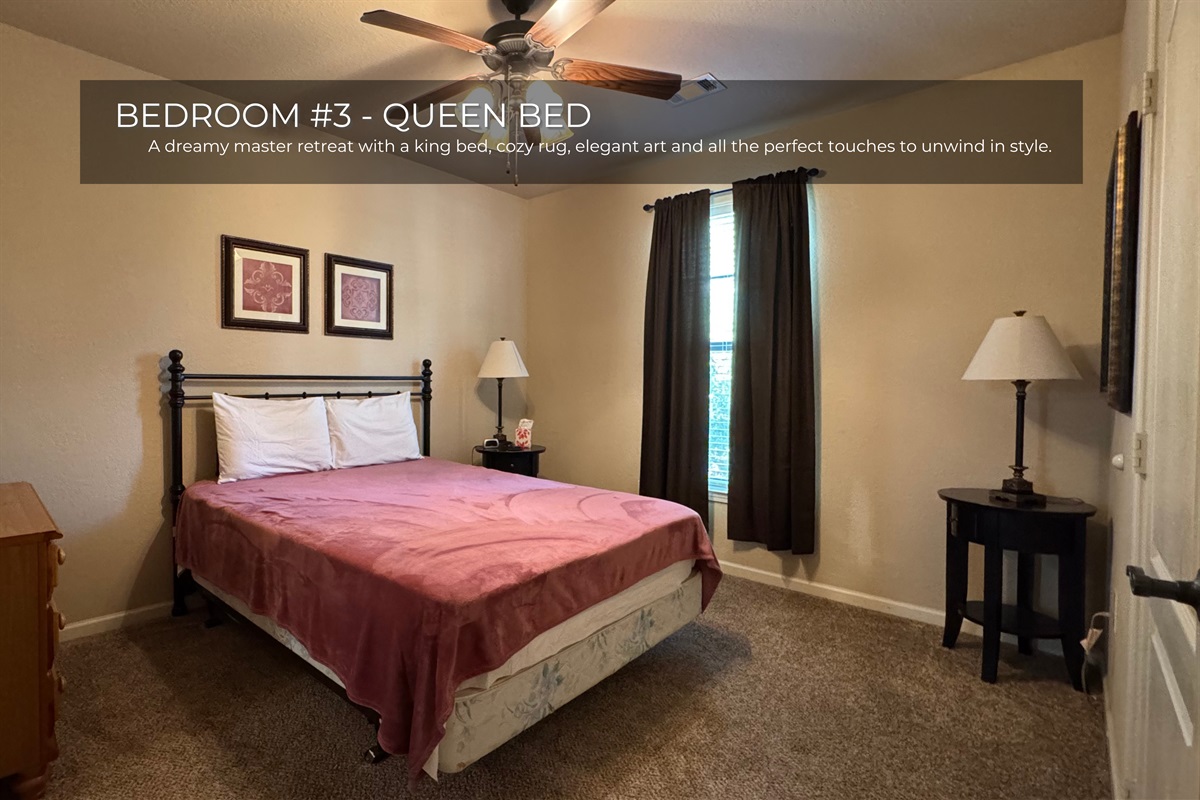 Queen bed