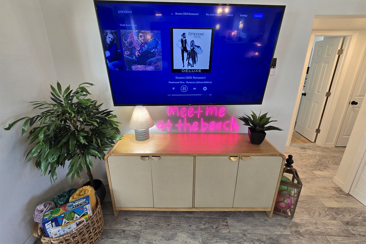 Smart TV's in Living Room and ALL Bedrooms!