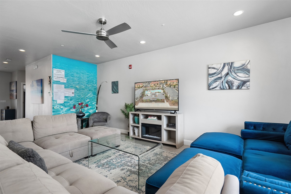 Zion Townhome-Living Room
