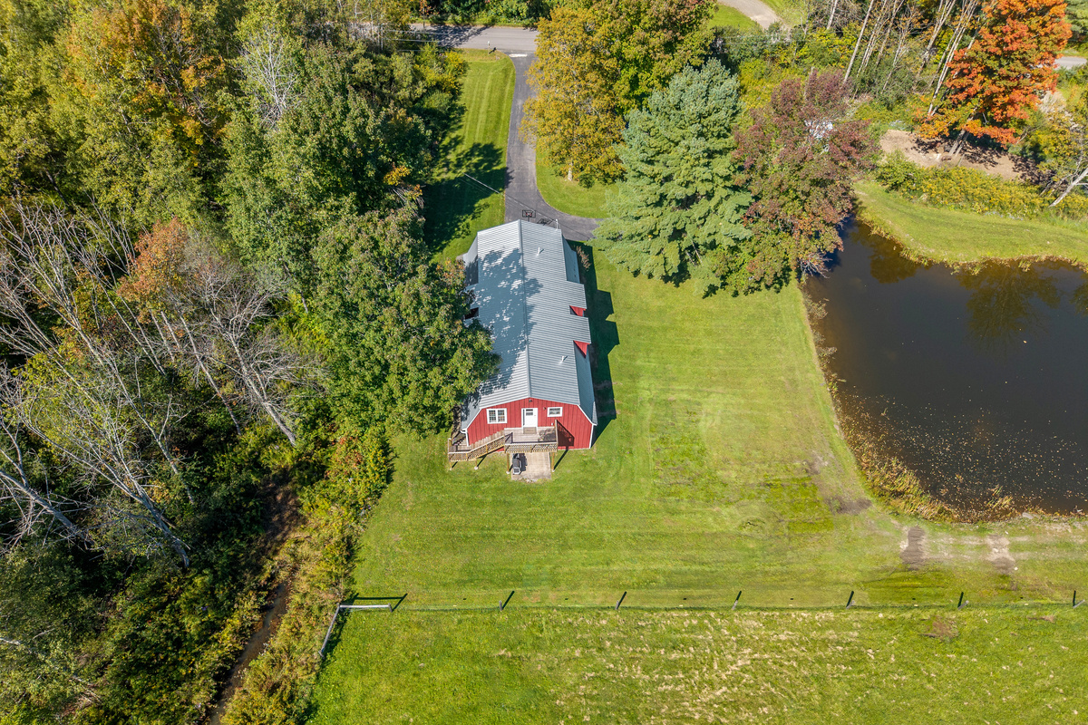 Breezy Acre Farm Apartments from above