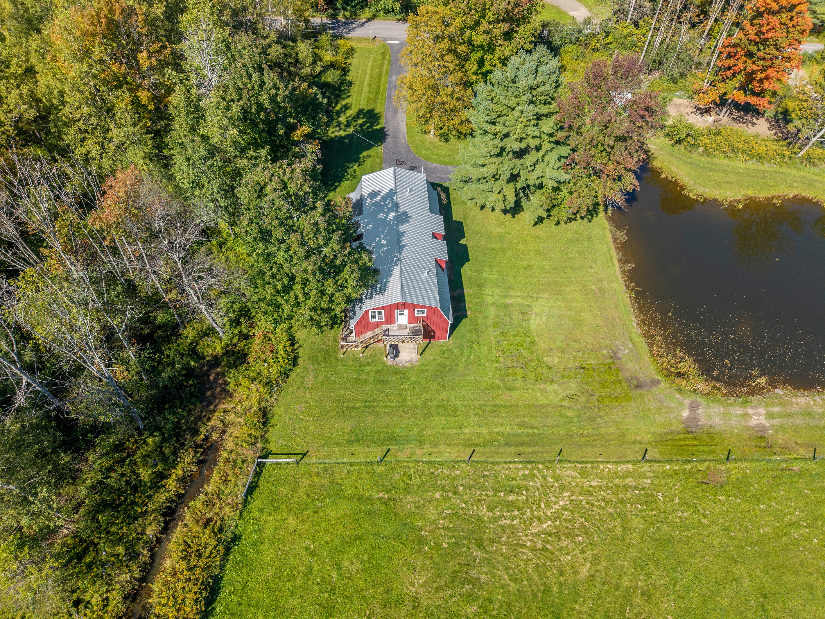 Breezy Acre Farm Apartments from above