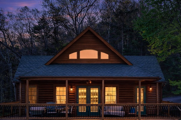 Enjoy the outdoors on one of the large decks.