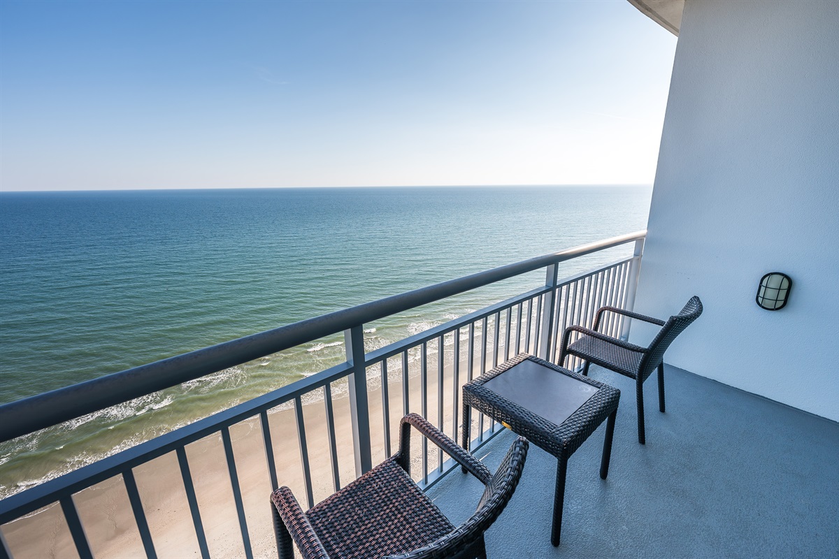 Amazing View from the Balcony!