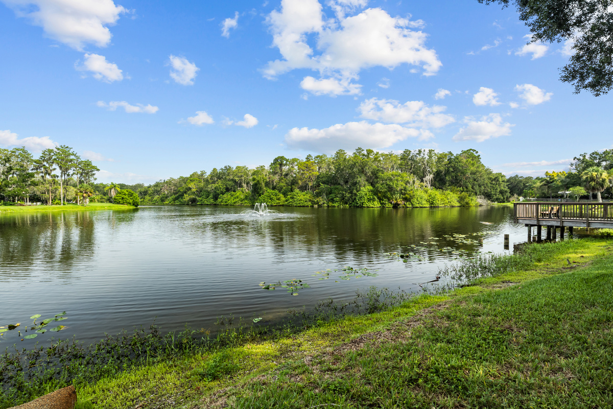 Recreation area lake.