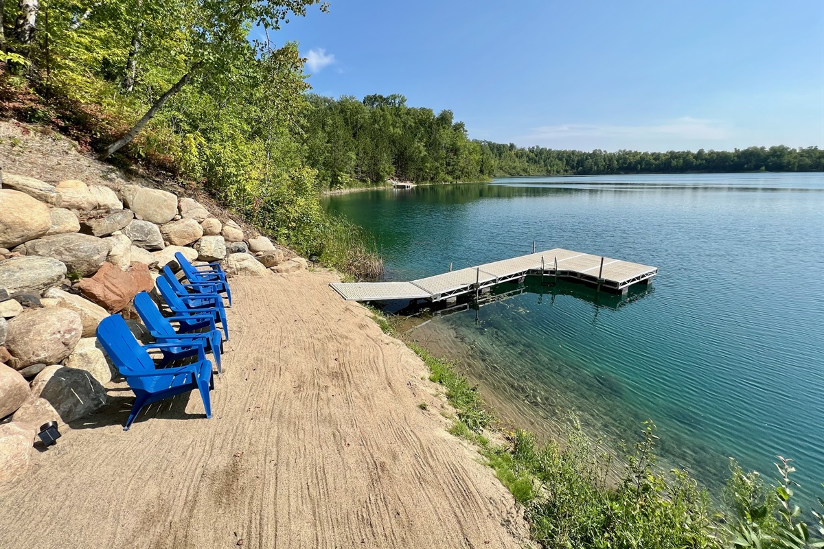 Soak up some sun or do some fishing!