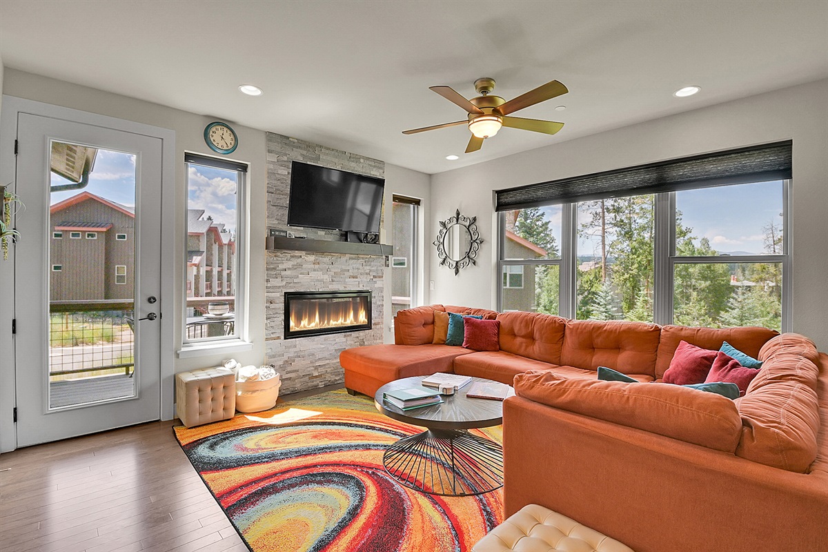 Gather as a group to watch your favorite event on the 55-inch big-screen TV. Each bedroom also has its own TV, with Roku, Netflix, Peacock, and several other streaming platforms available.