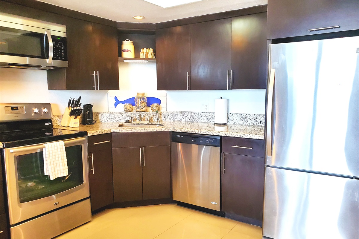 Kitchen - Stainless Steel Appliances