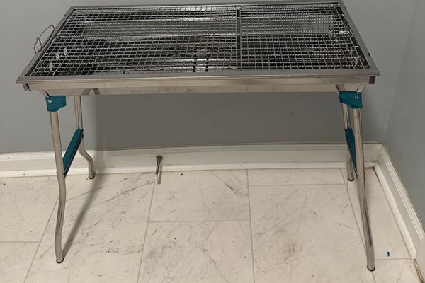 charcoal (not provided) grill