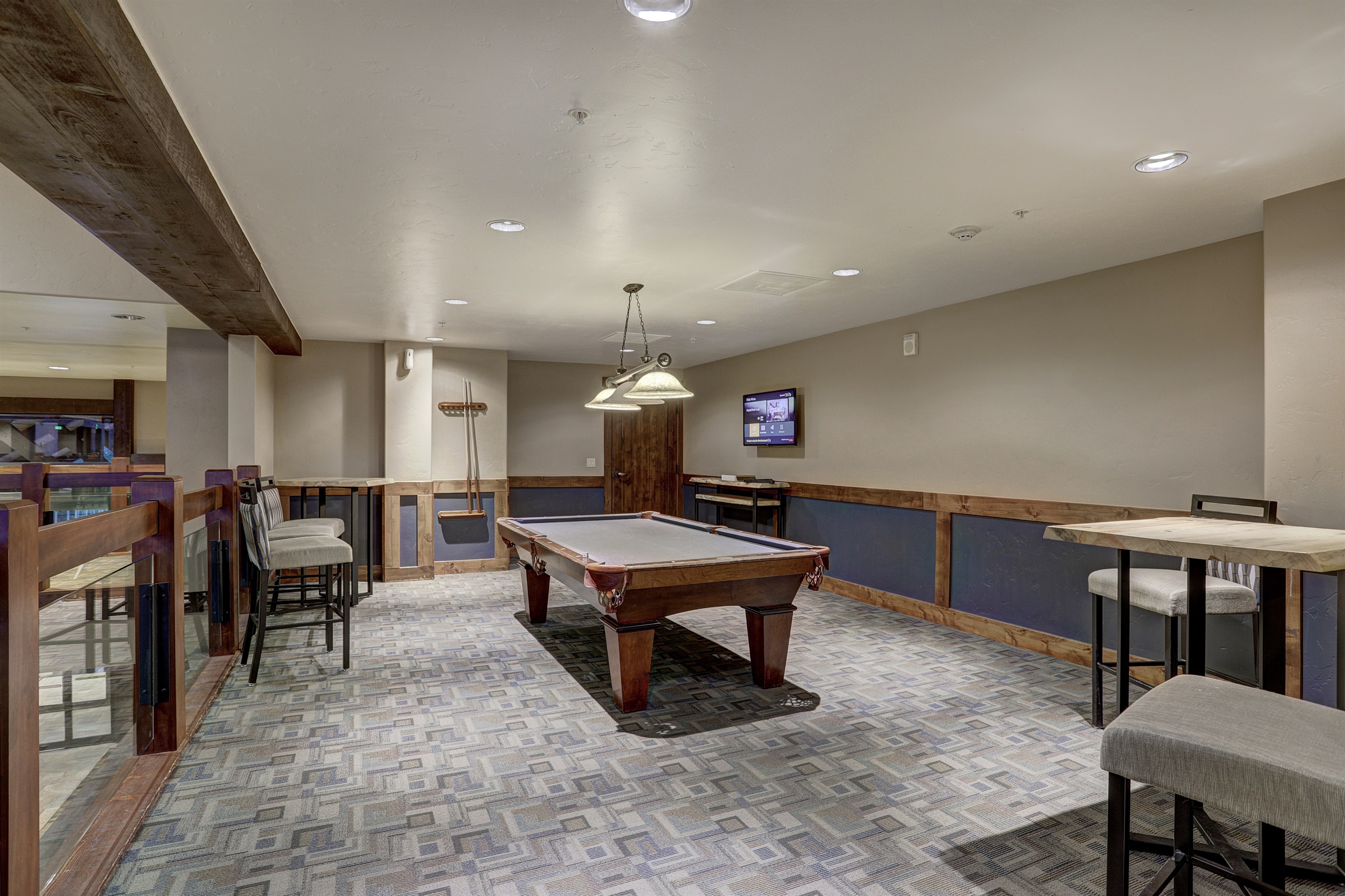 Pool Table at Crystal Peak