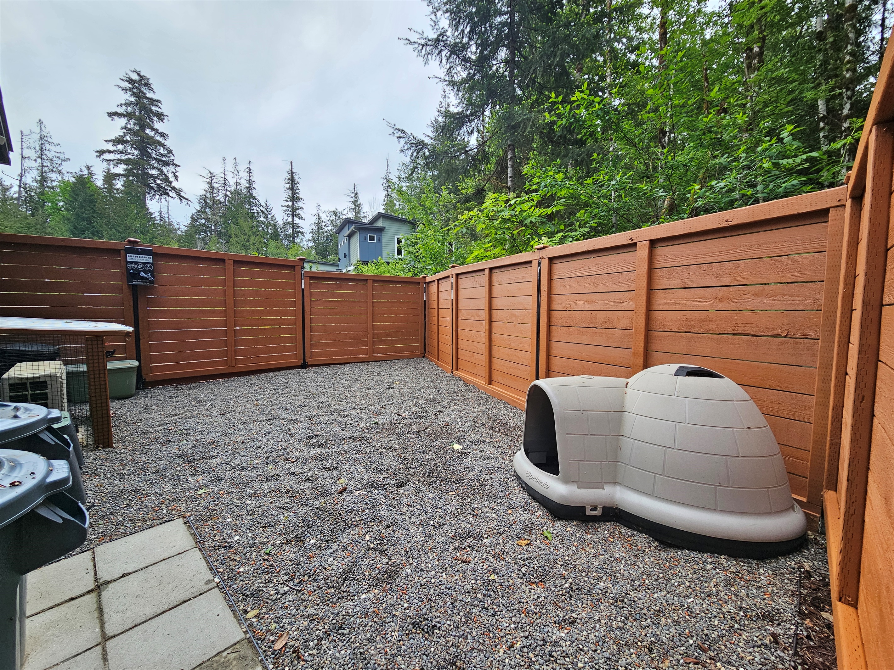 A safe place for Fido while dining out or hiking trails too daunting for pets