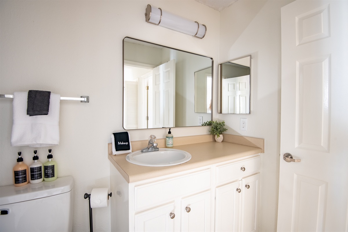 Thoughtful essentials provided so you can settle in with ease