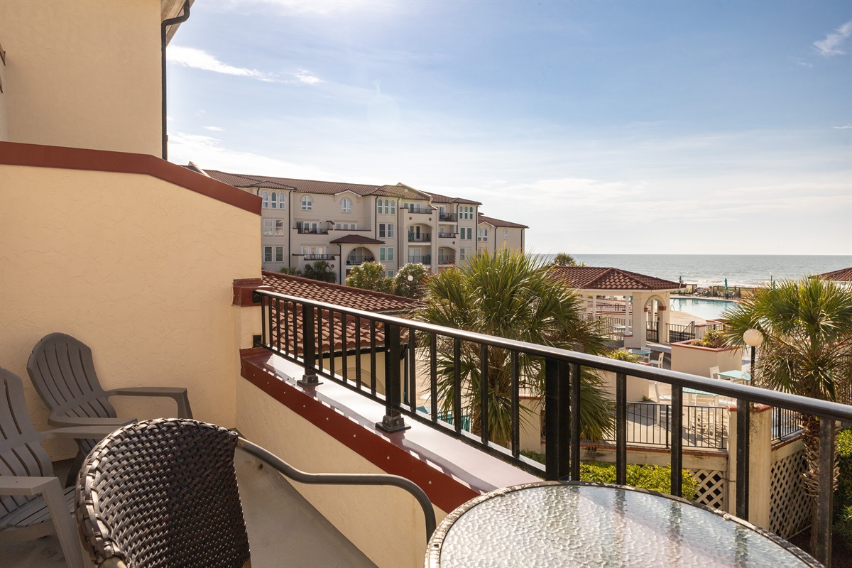 Views from the balcony